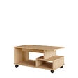 HABITAT ET JARDIN - Table basse en bois "MIN9" - 90 x 51 x 42 cm - Beige - vignette