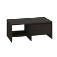HABITAT ET JARDIN - Table basse en bois "Laris" - 90 x 45 x 35 cm - Gris anthracite - vignette