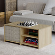 HABITAT ET JARDIN - Table basse en bois "Gord" - 90 x 45 x 44 cm - Beige - vignette