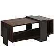 HABITAT ET JARDIN - Table basse en bois "Meleni" - 90 x 49 x 40 cm - Marron - vignette