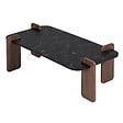 HABITAT ET JARDIN - Table basse en bois "Renard" - 120 x 60 x 35 cm - Noir - vignette