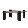 HABITAT ET JARDIN - Table basse en bois "Marais" - 90 x 90 x 35 cm - Marron - vignette