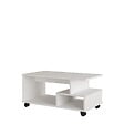 HABITAT ET JARDIN - Table basse en bois "MIN9" - 90 x 51 x 42 cm - Blanc - vignette