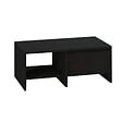 HABITAT ET JARDIN - Table basse en bois "Laris" - 90 x 45 x 35 cm - Noir - vignette
