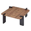 HABITAT ET JARDIN - Table basse en bois "Marais" - 90 x 90 x 35 cm - Marron clair - vignette
