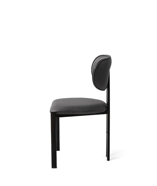 HABITAT ET JARDIN - Ensemble de chaises (2 pièces) en métal "Muriz" - Anthracite - large
