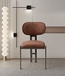 HABITAT ET JARDIN - Ensemble de chaises (2 pièces) en métal "Muriz" - Tuile rouge - vignette