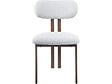 HABITAT ET JARDIN - Lot de 2 chaises de salle à manger imitation bois "Veralia" - Gris clair - vignette