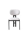 HABITAT ET JARDIN - Ensemble de chaises (2 pièces) en métal "Muriz" - Blanc cassé - vignette
