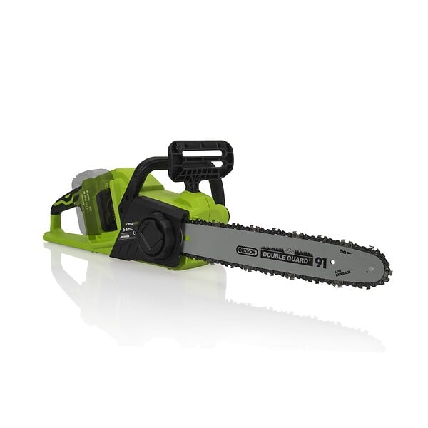 VITO - Tronçonneuse sans fil 40V + 2 batteries lithium 4Ah Guide Oregon lame 35 cm Moteur brushless + Chargeur double Rapide VITO - large