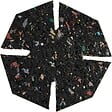 JOUPLAST - Gomme Acoustique - carton de 100 pièces pneu recyclé JOUPLAST pour dalle - vignette