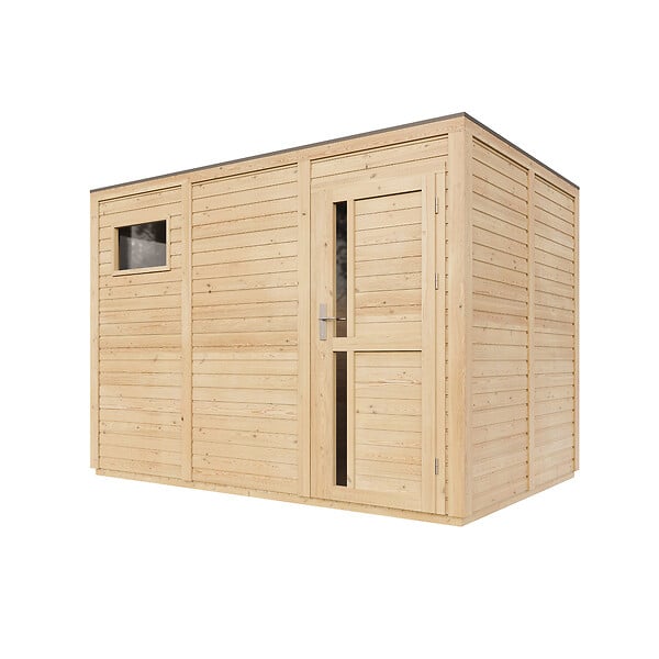 TIMBELA - Abri de Jardin en Bois 6,18 m², Cabane de Jardin Extérieur TIMBELA M326F1 - large