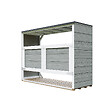 TIMBELA - Abri de jardin pour poubelles 3x240L TIMBELA M982A-TUNDRA GREY - vignette
