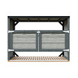 TIMBELA - Abri de jardin pour poubelles 3x240L TIMBELA M982A-TUNDRA CAVERN - vignette