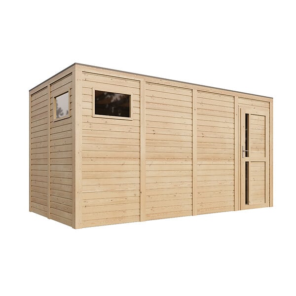 TIMBELA - Abri de Jardin en Bois 8,16 m² TIMBELA M327F1 - large