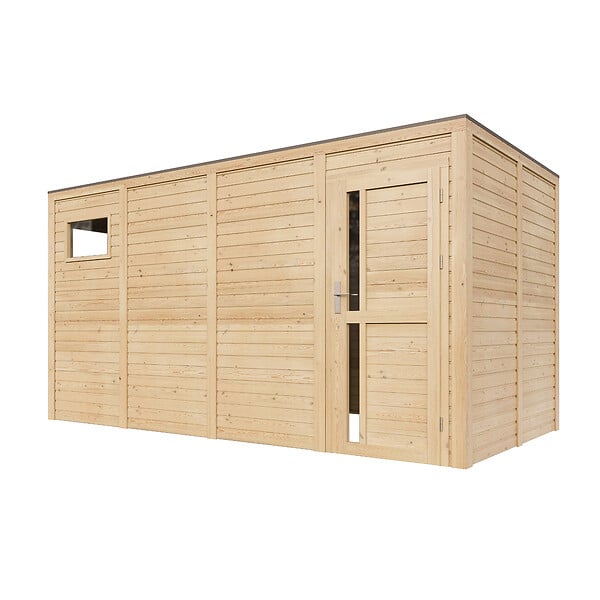 TIMBELA - Abri de Jardin en Bois 8,16 m² TIMBELA M327F1 - large