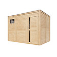 TIMBELA - Abri de Jardin en Bois 6,18 m², Cabane de Jardin Extérieur TIMBELA M326F1+M326G - vignette