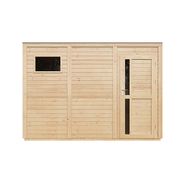 TIMBELA - Abri de Jardin en Bois 6,18 m², Cabane de Jardin Extérieur TIMBELA M326F1+M326G - large