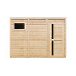 TIMBELA - Abri de Jardin en Bois 6,18 m², Cabane de Jardin Extérieur TIMBELA M326F1+M326G - vignette