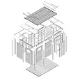 TIMBELA - Abri de Jardin en Bois 6,18 m², Cabane de Jardin Extérieur TIMBELA M326F1+M326G - vignette