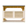 TIMBELA - Abri de jardin pour poubelles 3x240L TIMBELA M982A - vignette