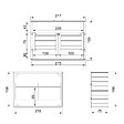 TIMBELA - Abri de jardin pour poubelles 3x240L TIMBELA M982A - vignette