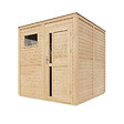 TIMBELA - Abri de Jardin en Bois 4,20 m² TIMBELA M325F1+M325G - vignette