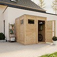 TIMBELA - Abri de Jardin en Bois 4,20 m² TIMBELA M325F1+M325G - vignette