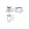 GROHE - Pack WC suspendu sans bride Bau ceramic + Bâti support Solido + abattant + plaque carré blanc alpin - vignette
