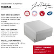 JACOB DELAFON - Cuvette WC suspendu Terrace avec abattant frein de chute déclipsable - vignette