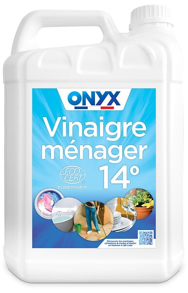 ONYX - Vinaigre ménager 14° - 5L - Nettoyant multi-usages - large
