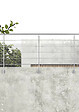 BURGER - Poteau prestio gris karako fixation latérale 30 x 55 x 1150 mm - vignette