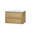 CONCILIO - Meuble salle de bain Toola - Bois clair - 80cm - vignette