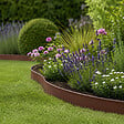 GT GARDEN - Bordure de jardin marron - 12,5 cm x 18 mètres - vignette