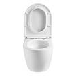 SWISS AQUA TECHNOLOGIES - Pack WC Bâti autoportant + WC sans bride Vortex SAT Fusion + Abattant softclose + Plaque Chrome - vignette