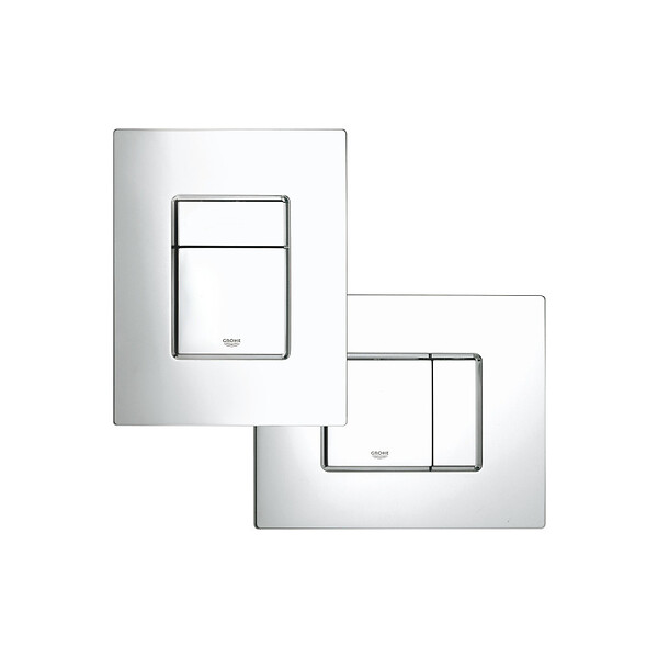 SWISS AQUA TECHNOLOGIES - Pack WC Bâti autoportant + WC sans bride Vortex SAT Fusion + Abattant softclose + Plaque Chrome - large