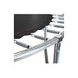 UNIVERS DU PRO - Trampoline Extérieur Ø 244 cm 150 Kg Filet de sécurité 180cm Tapis de saut 6 Poteaux rembourrés - vignette