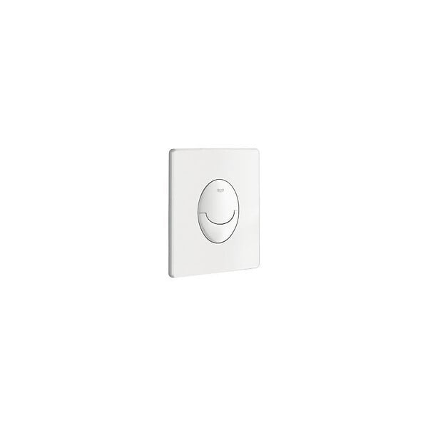 GROHE - Rapid SL Pack WC bâti autoportant + WC suspendu sans bride Ceramia avec abattant SoftClose + plaque blanche (GRRCEPXWR05FR-FS) - large