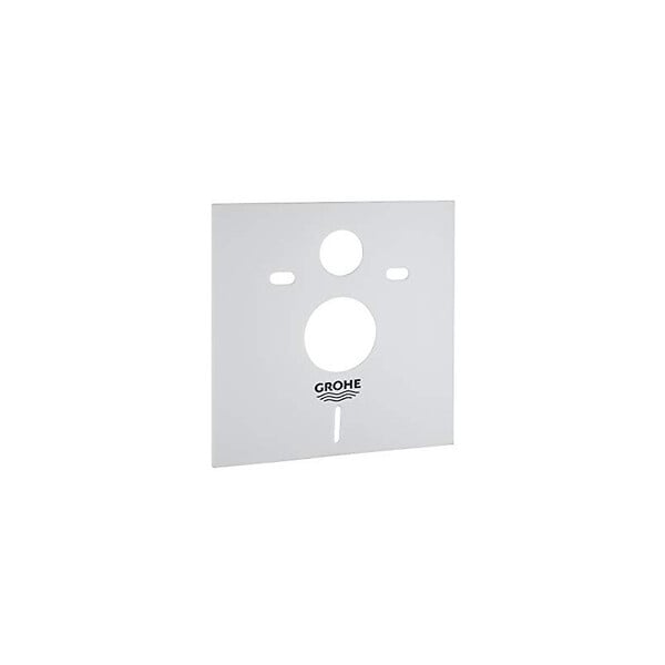 GROHE - pack bâti-support Rapid Sl + plaque Skate cosmo chrome + cuvette Euro Ceramic + abattant  softclose (euroceramicset1) - large