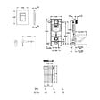GROHE - Rapid SL Pack WC bâti-support + WC suspendu sans bride Ceramia avec abattant SoftClose + plaque chrome (GRRCEPXWR01FR-FS) - vignette