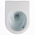 CERAMIA - PixL WC suspendu en céramique Vortex , fixations invisibles + abattant Soft-Close, Blanc mat (CEPX010RTORPWM) - vignette