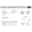 CERAMIA - PixL WC suspendu en céramique Vortex , fixations invisibles + abattant Soft-Close, Blanc mat (CEPX010RTORPWM) - vignette