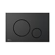 SWISS AQUA TECHNOLOGIES - Pack WC bâti-support + WC sans bride Ceramia PixL avec abattant SoftClose + plaque noir (STCEPXWT01-FR) - vignette