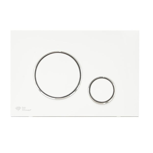SWISS AQUA TECHNOLOGIES - Pack WC bâti ECO 2L Swiss Aqua Technologies + WC suspendu Swiss Aqua Technologies + plaque blanc/chrome (STESTINWR03-FR) - large