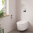GROHE - Pack WC Bâti-support RAPID SL + WC lavant suspendu Sensia Alpine + Plaque noire mate (RSLSENSIAKF0) - vignette