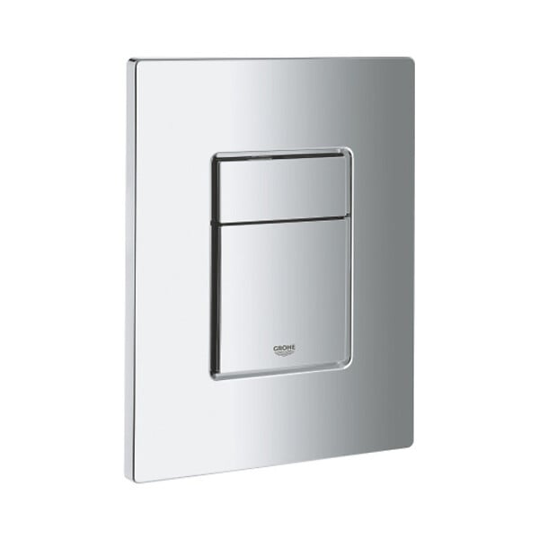GROHE - Pack WC Bâti-support autoportant Rapid SL + WC SAT Vortex sans bride + Abattant SoftClose + Plaque chrome (PROVORTEX1) - large