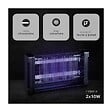 INTEC - Lampe Anti Moustique Néon UV 20W Intérieur/Extérieur Piège à Insectes 80m² Grille Haute Tension Anti Mouches Insectes volants - vignette
