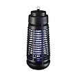 INTEC - Lampe Anti Moustique 6W Intérieur/Extérieur - Piège Anti Insectes Noir Réduit les Piqûres 80m² Elimine Mouches Insectes volants - vignette