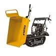 VITO - Mini Dumper à chenilles Moteur Loncin 196Cm3 Essence 6.5CV - Brouette à chenilles Transport Charge 300kg 4.8KW Chantier VITO - vignette