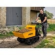 VITO - Mini Dumper à chenilles Moteur Loncin 196Cm3 Essence 6.5CV - Brouette à chenilles Transport Charge 300kg 4.8KW Chantier VITO - vignette